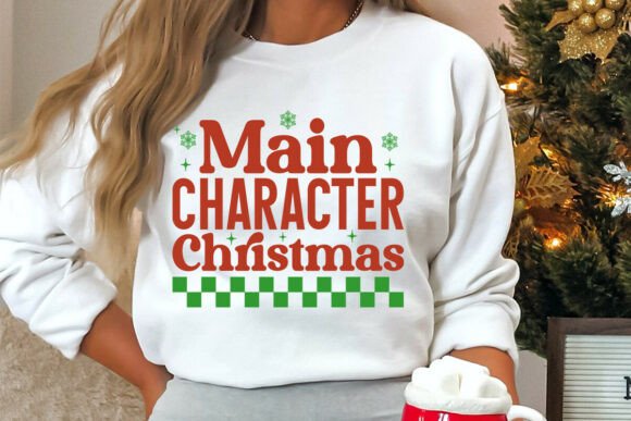 Main Character Christmas Funny SVG PNG Review