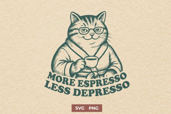 More Espresso Less Depresso Funny SVG Review