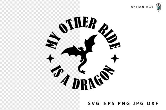 My Other Ride is a Dragon - Funny SVG Review