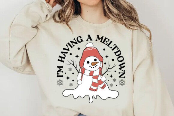 Review: I’m Having a Meltdown Funny Snowman SVG for Embroidery