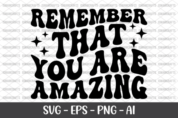 Review: Remember That You Are Amazing Retro SVG for Embroidery