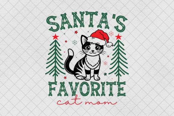 Review: Santa’s Favorite Cat Mom SVG for Holiday Embroidery