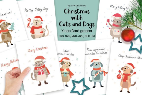 Reviewing the Christmas Cats and Dogs Card Creator