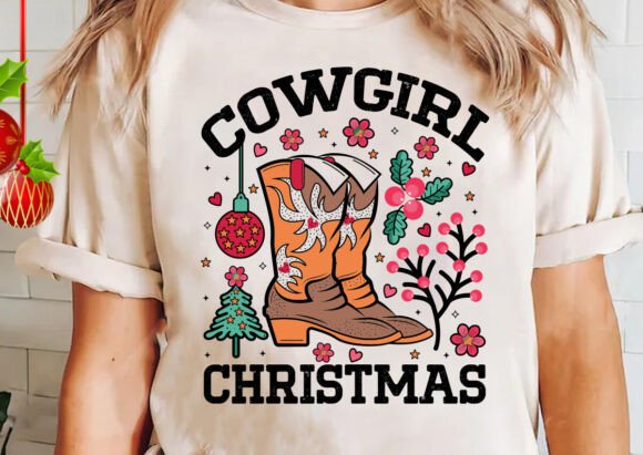 Reviewing the Cowgirl Christmas SVG for Embroidery