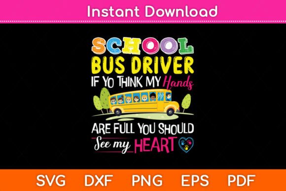 School Bus Driver Funny Svg Png File Review